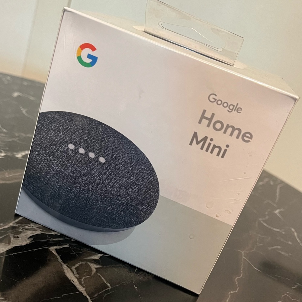 New in box Google Home Mini